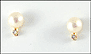 Pearl Stud Earrings in 14K Yellow Gold THUMBNAIL