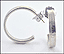 Tiffany 1837 Hoop Earrings in Sterling Silver THUMBNAIL