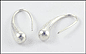 Tiffany Elsa Peretti Teardrop Earrings in Sterling Silver THUMBNAIL