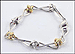 Tiffany Bracelet in 18K Yellow Gold and Sterling Silver THUMBNAIL
