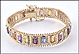 Multi-stone Bracelet in 14K Yellow Gold THUMBNAIL