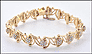 Diamond Bracelet in 18K Yellow Gold THUMBNAIL