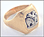 Masonic 32nd Degree Ring in 10K Yellow Gold THUMBNAIL