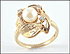 Pearl Ring in 14K Yellow Gold THUMBNAIL