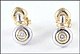 Diamond Earrings in 14K Two-Tone Gold THUMBNAIL