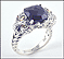John Hardy Naga Collection Ring with Onyx in Sterling Silver and 14K Yellow Gold THUMBNAIL