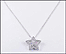 Diamond Star Pendant in 14K White Gold THUMBNAIL
