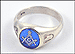 Masonic Blue Lodge Ring in Sterling Silver THUMBNAIL