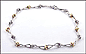 Tiffany "X" Necklace in Sterling Silver and 18K Yellow Gold THUMBNAIL