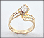 Marquise Engagement Ring in 14K Yellow Gold THUMBNAIL