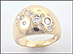Dome Ring in 14K Yellow Gold THUMBNAIL
