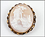 Bridge Scene Cameo Brooch in Gold Filled THUMBNAIL