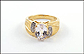 Kunzite Ring in 14K Yellow Gold THUMBNAIL