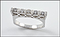 Diamond Band in 14K White Gold THUMBNAIL