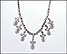 Diamond Necklace in 18K White Gold THUMBNAIL