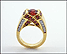Spessartite Garnet Ring in 14K Yellow Gold THUMBNAIL