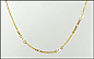 Pearl Station Necklace in 18K Yellow Gold THUMBNAIL