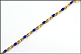 Iolite Tennis Bracelet in 14K Yellow Gold THUMBNAIL