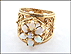 Opal Cigar Style Band in Yellow Gold THUMBNAIL