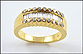 Diamond Band in 18K Yellow Gold THUMBNAIL
