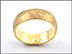 Wedding Band Brushed Finish in 14K Yellow Gold THUMBNAIL