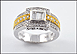Levian Diamond Band in 18K Two-Tone Gold THUMBNAIL