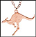 Kangaroo (Australia), large, without rim THUMBNAIL