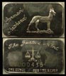 German Shepherd' Art Bar by Justice Mint. THUMBNAIL