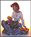 Dressing The Baby, Lladro Figurine  #12289 THUMBNAIL