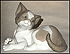 Surprised Cat, Lladro Figurine  #5114 THUMBNAIL