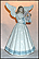 Heavenly Harpist, Lladro Tree Topper  #5830 THUMBNAIL