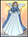 Angel Tree Topper (blue), Lladro Tree Topper  #5962 THUMBNAIL