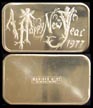 Happy New Year 1977' Art Bar by Madison Mint. THUMBNAIL