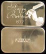 Happy Birthday 1977' Art Bar by Madison Mint. THUMBNAIL