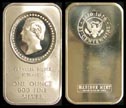 Franklin Pierce' Art Bar by Madison Mint. THUMBNAIL