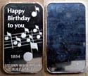 Happy Birthday 1984' Art Bar by National Mint. THUMBNAIL