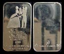 Your Wedding 1985' Art Bar by National Mint. THUMBNAIL
