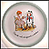 Friends Need No Special Invitation Collector Plate by Holly Hobbie THUMBNAIL
