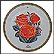 Arizona Rose Collector Plate by Luther Bookout THUMBNAIL