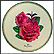 Bing Crosby Rose Collector Plate by Luther Bookout THUMBNAIL