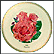 Brandy Rose Collector Plate by Luther Bookout THUMBNAIL