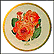 Cherish Rose Collector Plate by Luther Bookout THUMBNAIL