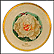 French Lace Rose Collector Plate by Luther Bookout THUMBNAIL