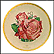 Mon Cheri Rose Collector Plate by Luther Bookout THUMBNAIL