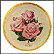 Paradise Rose Collector Plate by Luther Bookout THUMBNAIL