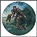 Davy Crockett Collector Plate by Gene Boyer THUMBNAIL