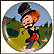 Freddie On The Green Collector Plate by Red Skelton THUMBNAIL