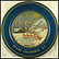 Arrival of Santa Claus Collector Plate by Queen D Franklin THUMBNAIL
