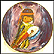 Pima Indian Drummer Boy Collector Plate by Ted DeGrazia THUMBNAIL