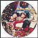 Christmas Dreams Collector Plate by Mike Wimmer THUMBNAIL